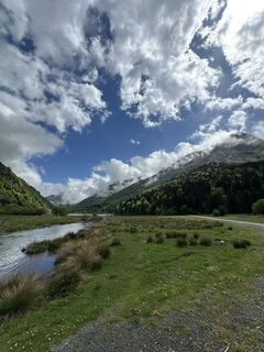 Photo de Elie Duffas le long du parcours