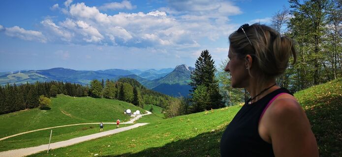 Foto von Klaus Lehner entlang der Tour