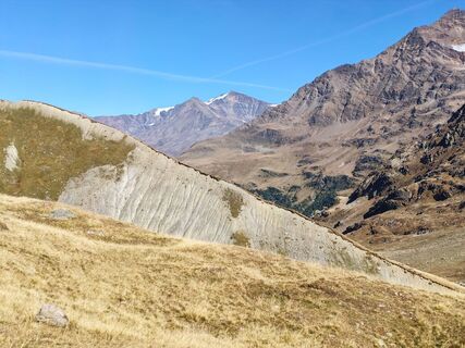 Foto de Lodovica Vecchi a lo largo del recorrido