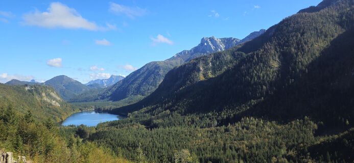 Foto von Johann Schallinger entlang der Tour