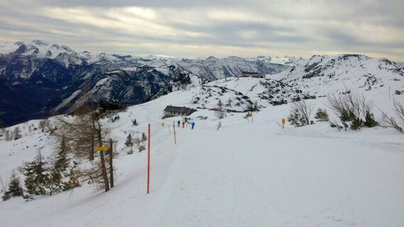 Abfahrt Richtung Naturfreundehaus