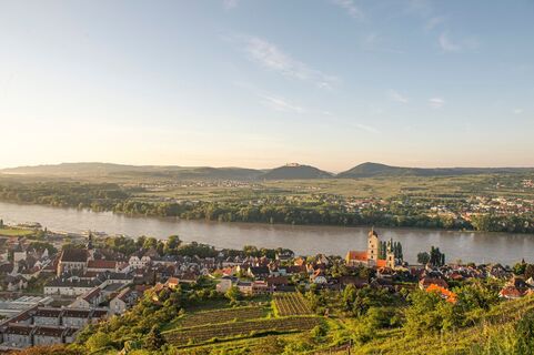 Ausblick auf Krems
