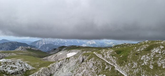 Photo de Julia Fruhmann le long du parcours
