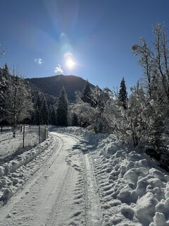 Foto de Agnese Martinelli a lo largo del recorrido