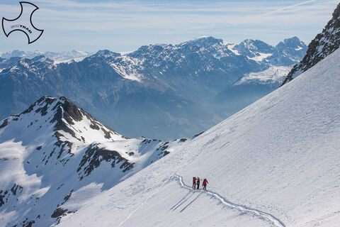 Cima Piazzi - Aufstieg über den Gletscher