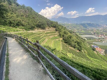 Foto von Gerhard Lutz entlang der Tour