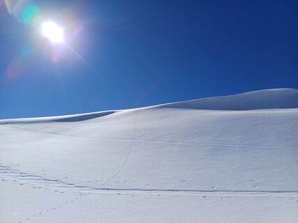 Fotografia z Marlyse Leu na trase