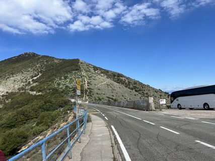 Foto de Daniel Zach a lo largo del recorrido