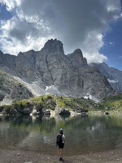 Foto von Tamás Komáromi entlang der Tour