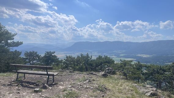 Photo de Sabine Zenz le long du parcours