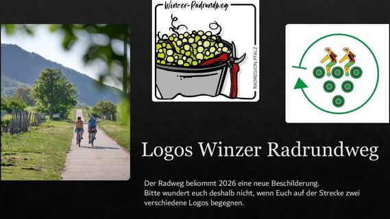 Info Logos Winzer Radrundweg