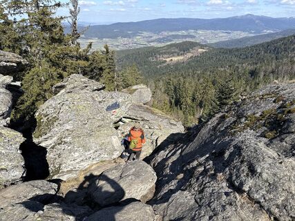 Foto von Hans-Dieter Emil entlang der Tour