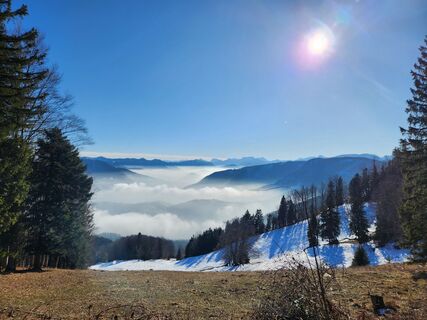 Zdjęcie z Petra Riegler wzdłuż trasy