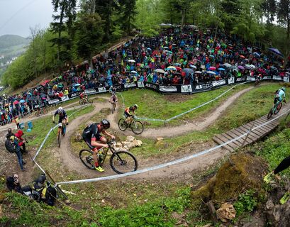 Am Dual Climb stehen zwei Uphills zur Auswahl