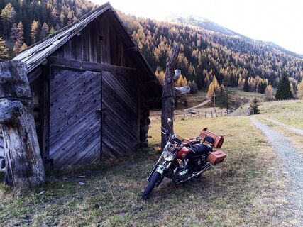 Foto von Erwin Krumböck entlang der Tour