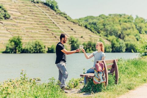 Wanderpause am Neckar | Lauffen am Neckar