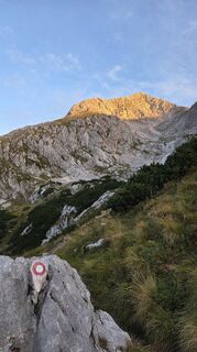 Foto von Klementina Gartner entlang der Tour