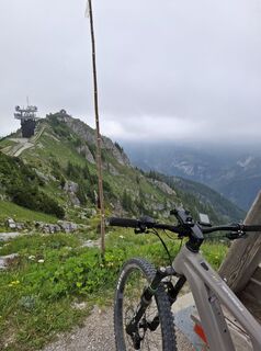 Fotografia z Gottfried Ganser na trase