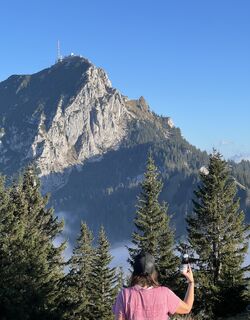 Foto de Rita Irsigler a lo largo del recorrido