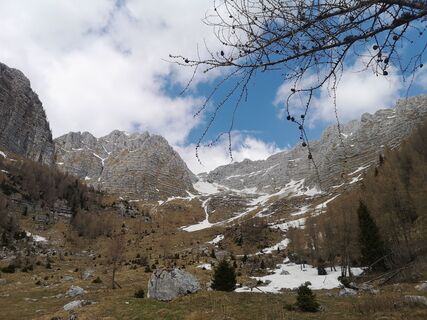 Foto von Christiane Tillian entlang der Tour