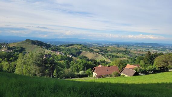 Foto von Juliane entlang der Tour