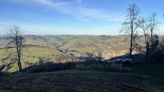 Photo de Sabine Offenberger le long du parcours