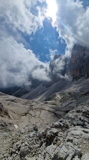 Foto von Karin Möller entlang der Tour