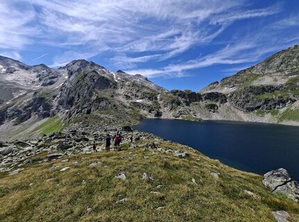Photo de Silvia Hansmann le long du parcours