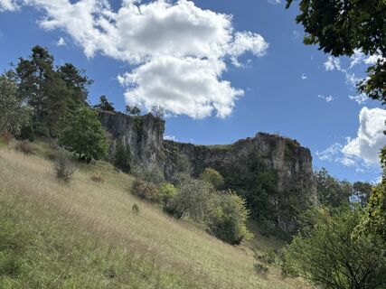 Foto von Norbert Herbig entlang der Tour