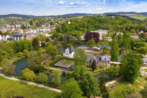 Rodewisch Luftaufnahme Schloßinsel