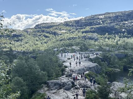 Foto von Günther Holzhammer entlang der Tour