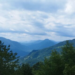 Foto von Julija entlang der Tour