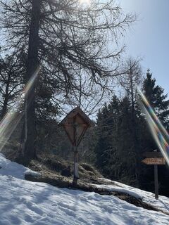 Zdjęcie z Guglielmo Battocletti wzdłuż trasy