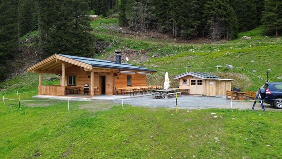 Neu 2023: Schmalzgrubenalm im Fotschertal in Sellrain
