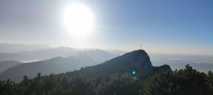 Foto von Franz Mayr entlang der Tour