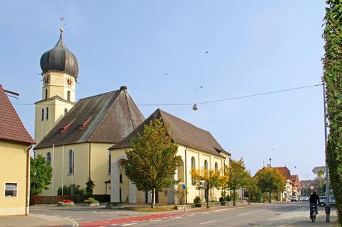 Kirche im Ortsteil Böhringen