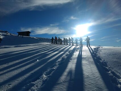 traumhafter Tag auf unserem Winterwanderweg