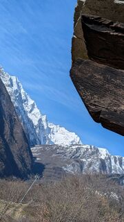 Photo de Margherita Polini le long du parcours