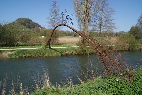 Skulptur "Brücke" von Louis Perrin