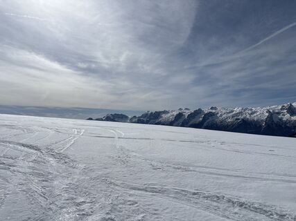 Zdjęcie z Heinz Sperl wzdłuż trasy