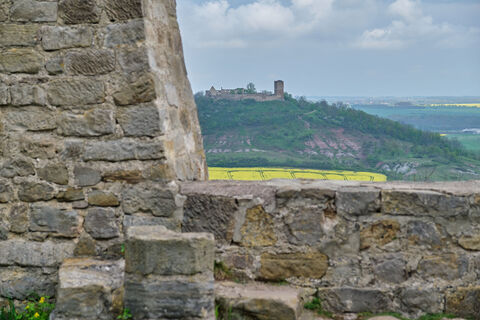 Blick auf die Burg Gleichen Wandersleben