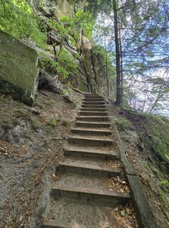 Fotografia z Markus Ortner na trase