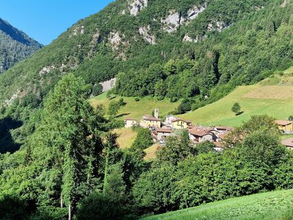 Photo de Cristian Mario Rota le long du parcours