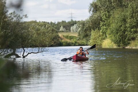 Kanutour auf der Lippe in Hünxe
