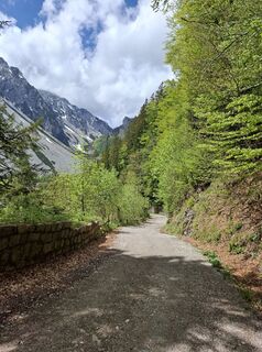 Foto von Miha Gros entlang der Tour