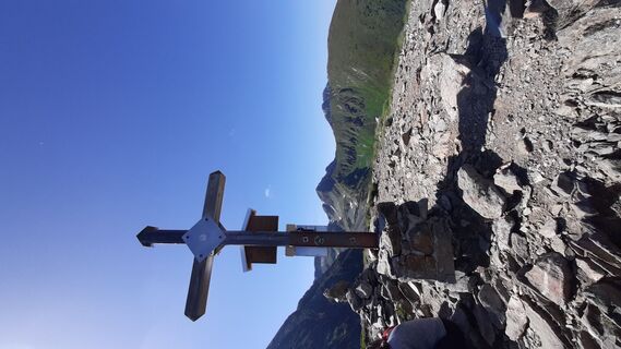 Fotografia z Aga M na trase