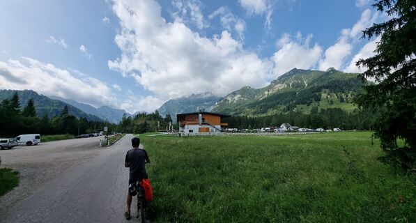 Foto de Andreas Bittricher a lo largo del recorrido