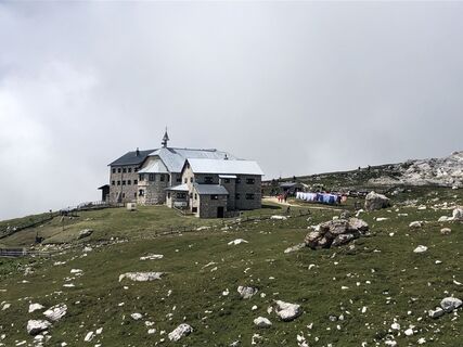 Photo de Matteo Chiurlo le long du parcours