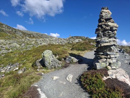 Photo de Luc Luyckx le long du parcours