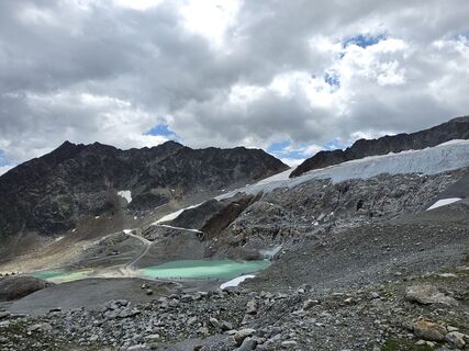 Photo de Gudrun Lippert le long du parcours